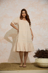 Coral Coast Linen Dress