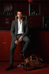 Redvers Buller “Heritage Voyager” Leather Duffle Bag