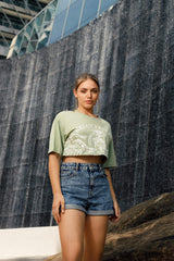 Breezy Bold Crop top