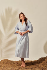 Amara Bloom Linen Dress