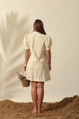 Sorelle Stitch Linen Dress