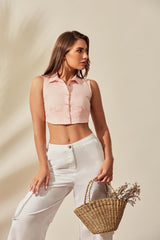 Nomi Earth Linen Cargo Pant