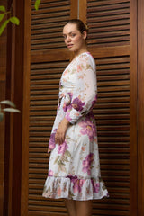 Kaylee Printed Midi Dress