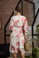 Kaylee Printed Midi Dress