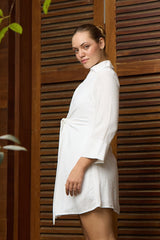 Tie Front Short Dress