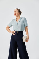 Classic Collar Elegant Top