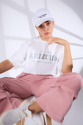 AZ Relaxed Cropped Tee
