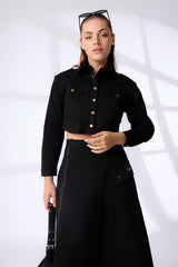 Floraluxe Cropped Jacket