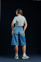 SCY Thermal Tee Crop Top