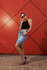 Denim ''Original''Mini Skirt