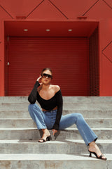 Retro Rise Flare Jeans