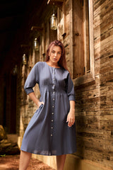 Sailaway Linen Dress
