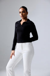 Evi Long Sleeve Polo
