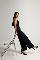 The Classic Wide-Leg Denim Pant