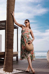 Island glow Midi Dress