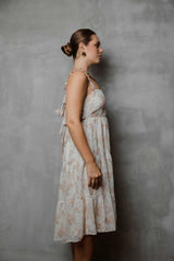 Bloom Aura Midi Dress