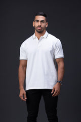 The Classic Contrast-Tipped Polo