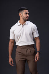 The Classic Contrast-Tipped Polo