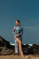 Saffron Glow Maxi Dress