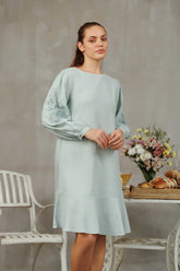Petalora Linen Dress