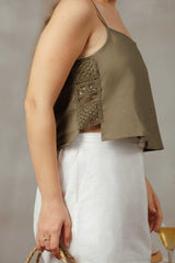 Zella Loom Strappy Top