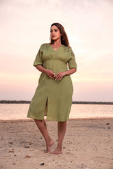 Breeze Sunlit Linen Dress