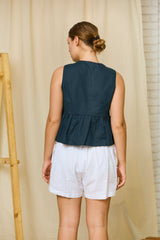 Floryn Belle Linen Top