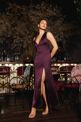 Ophelia Front-Slit Maxi Dress