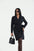 Sculpted Wrap Blazer Dress