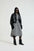 Double- faced hooded suede leather jacket