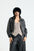 Contrast Stitch Moto Jacket