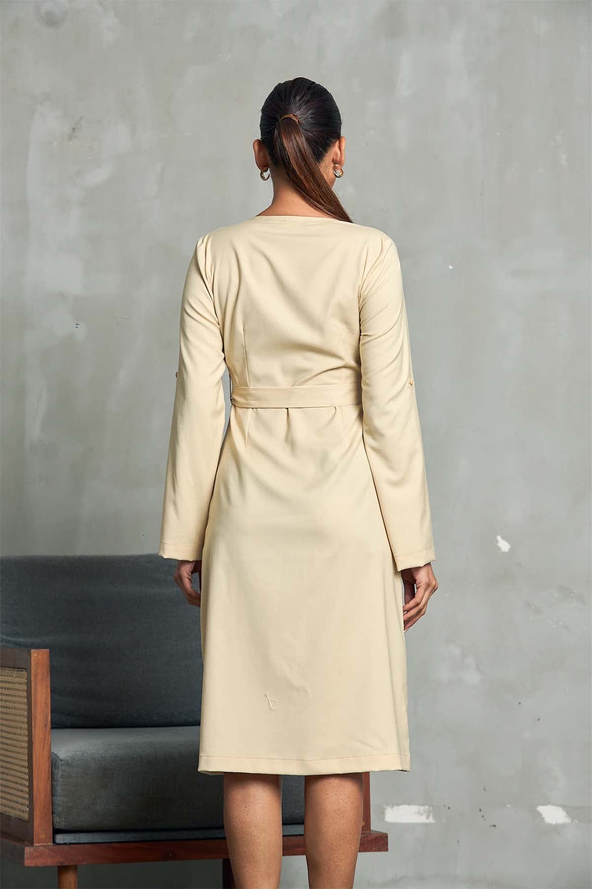 Sandstone Elegance Shirt Dress (In store 9th January)