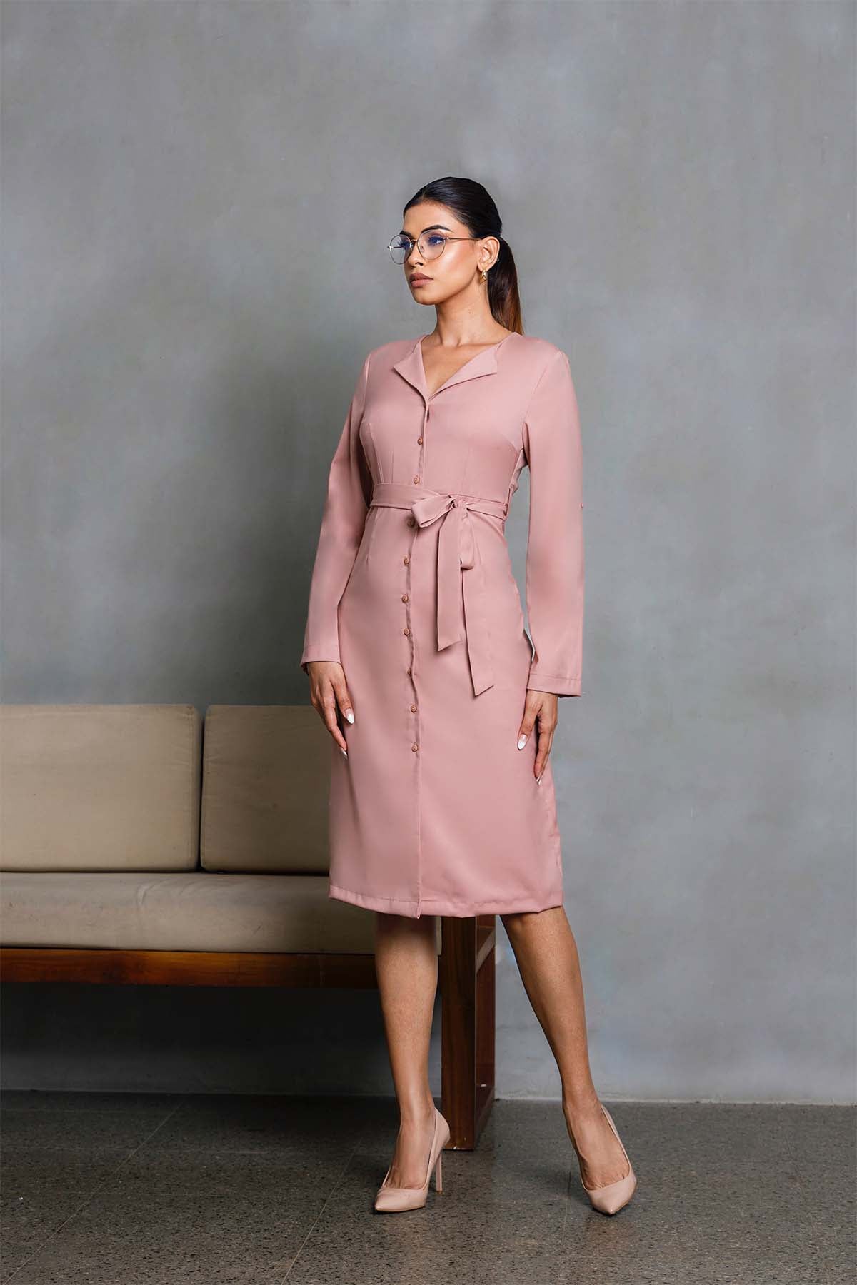 Sandstone Elegance Shirt Dress (In store 9th January)