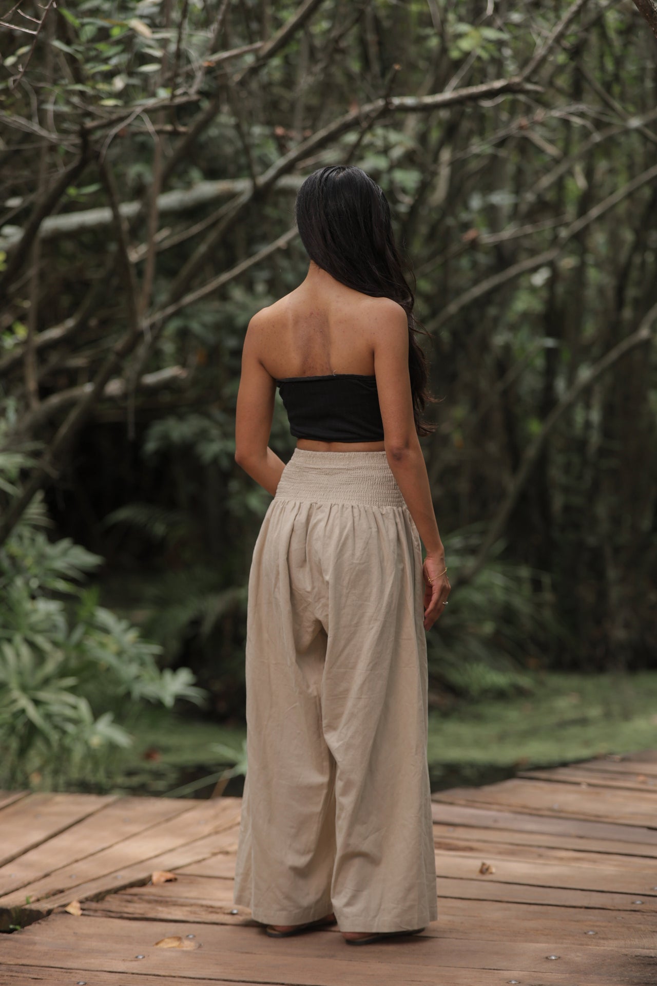 Mariel Bloom Linen Pant