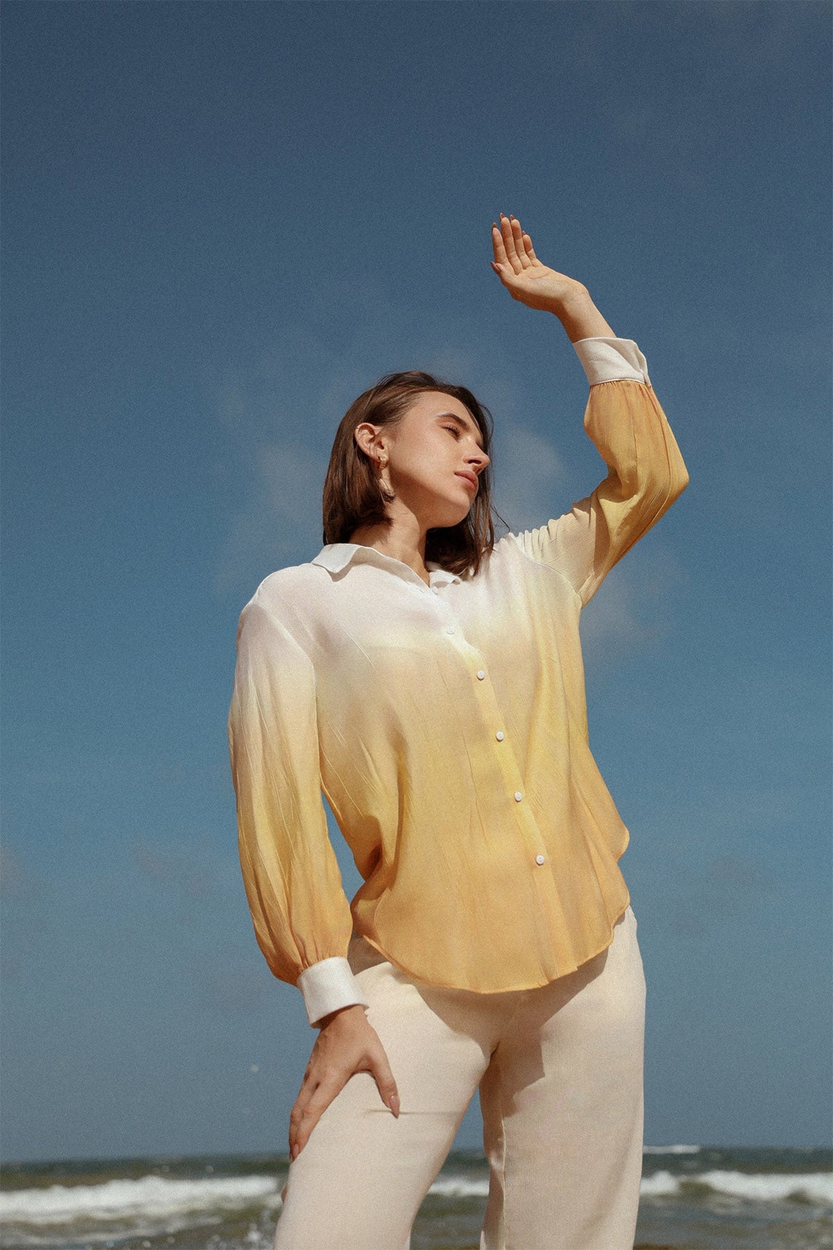The Breezy Button Up