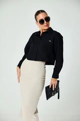 Easy To Wear Work Wear Crop Top