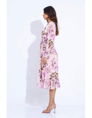 Kaylee Printed Midi Dress