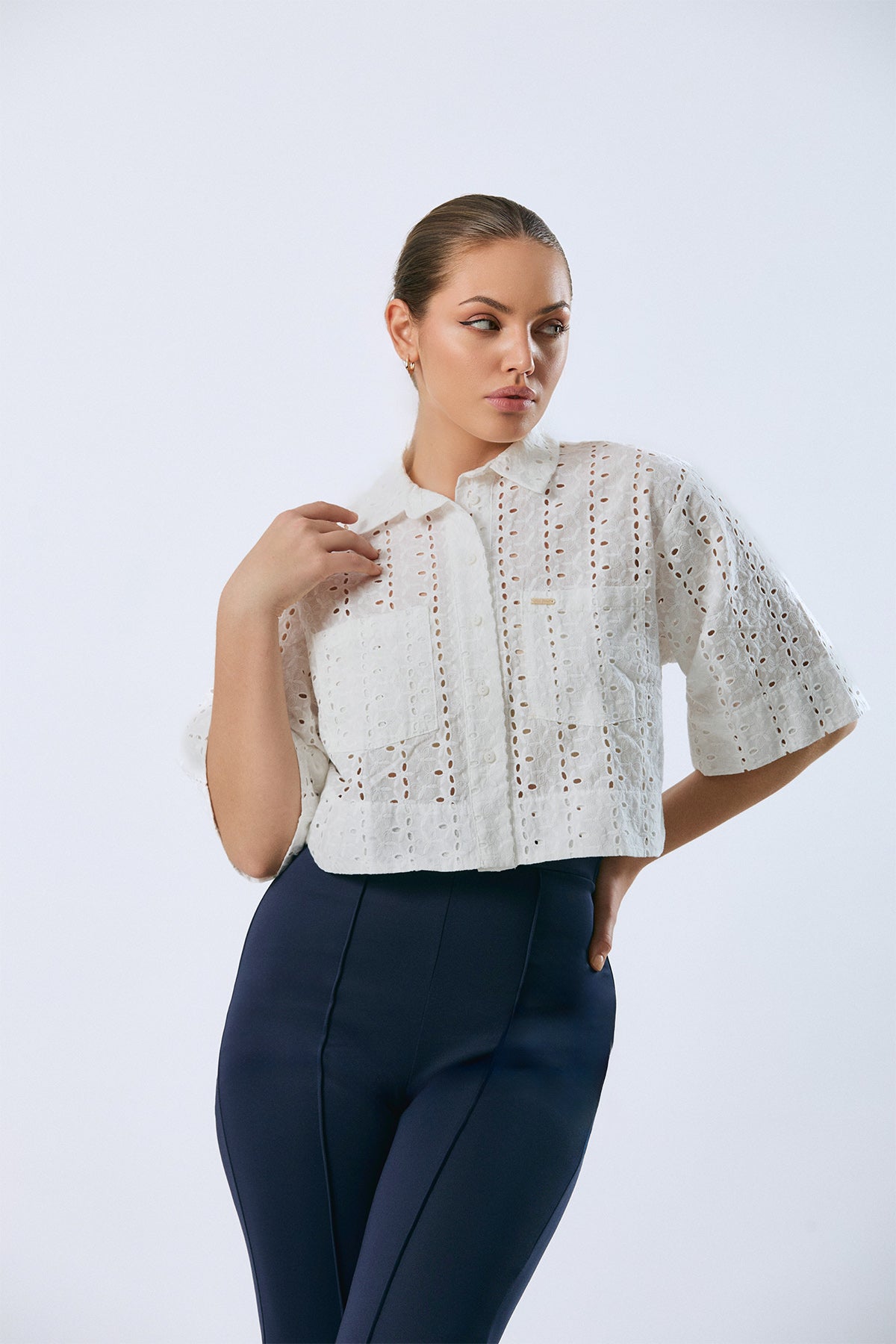 Ivory Hour Cutlone WW Top