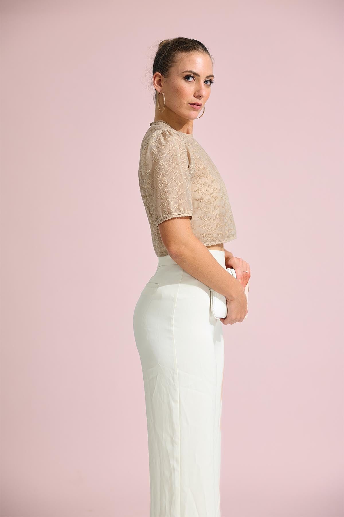 Gilded Whisper Top