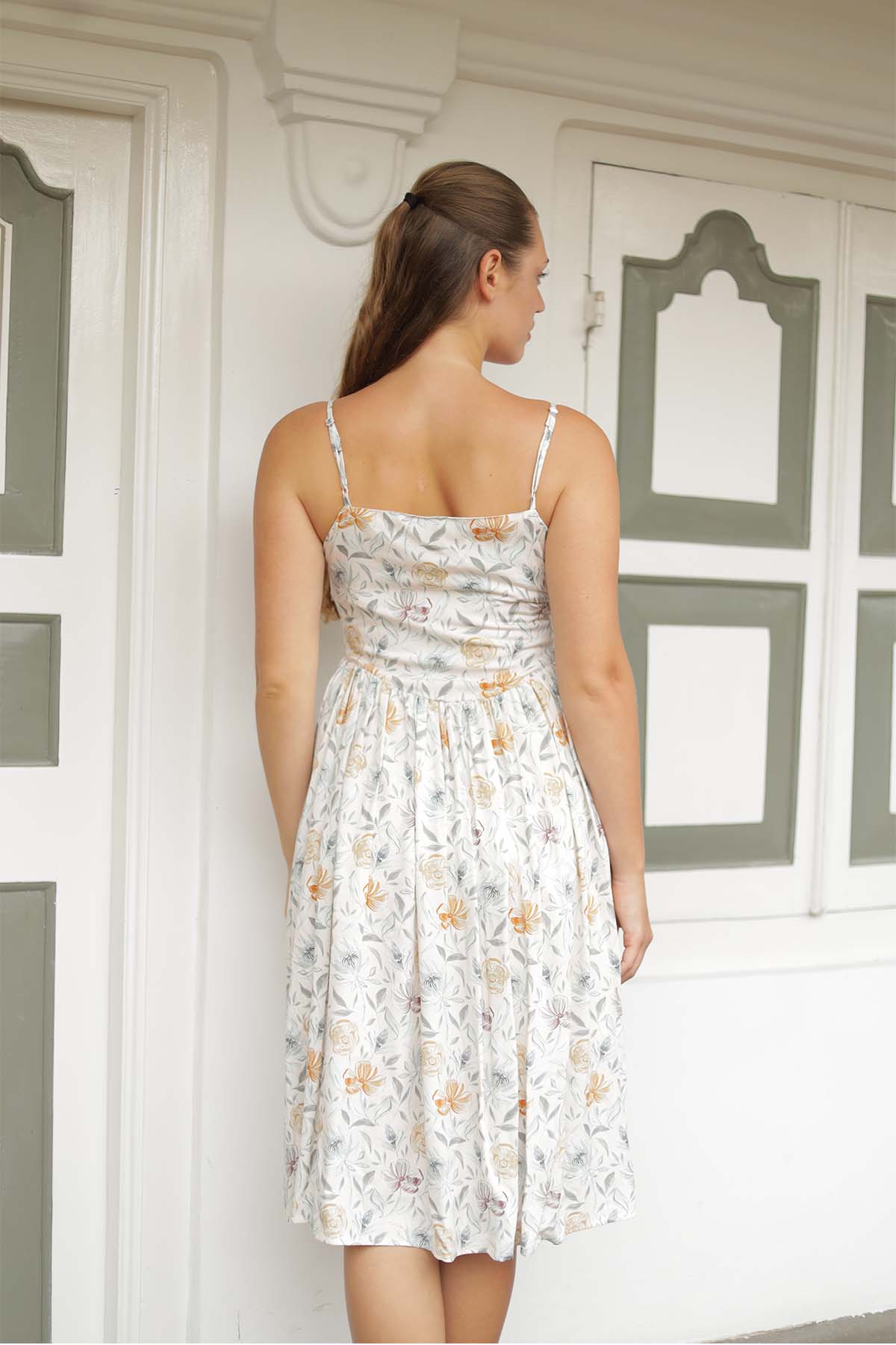 Blossom Breeze Strappy Dress