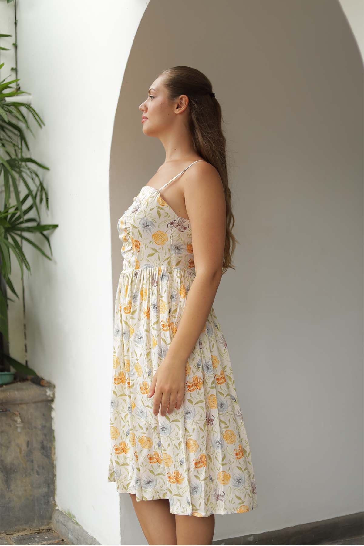 Blossom Breeze Strappy Dress