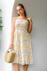 Blossom Breeze Strappy Dress