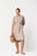 The Sage Gathered Shirt Dress