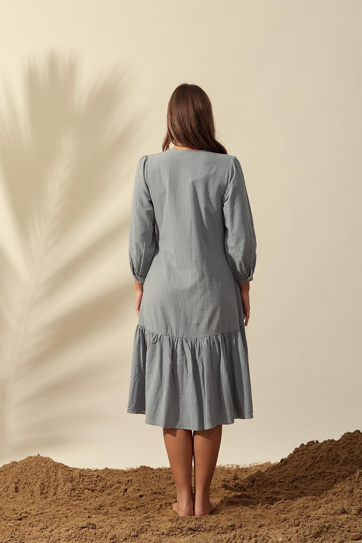 Summer Capri Clara Linen Dress