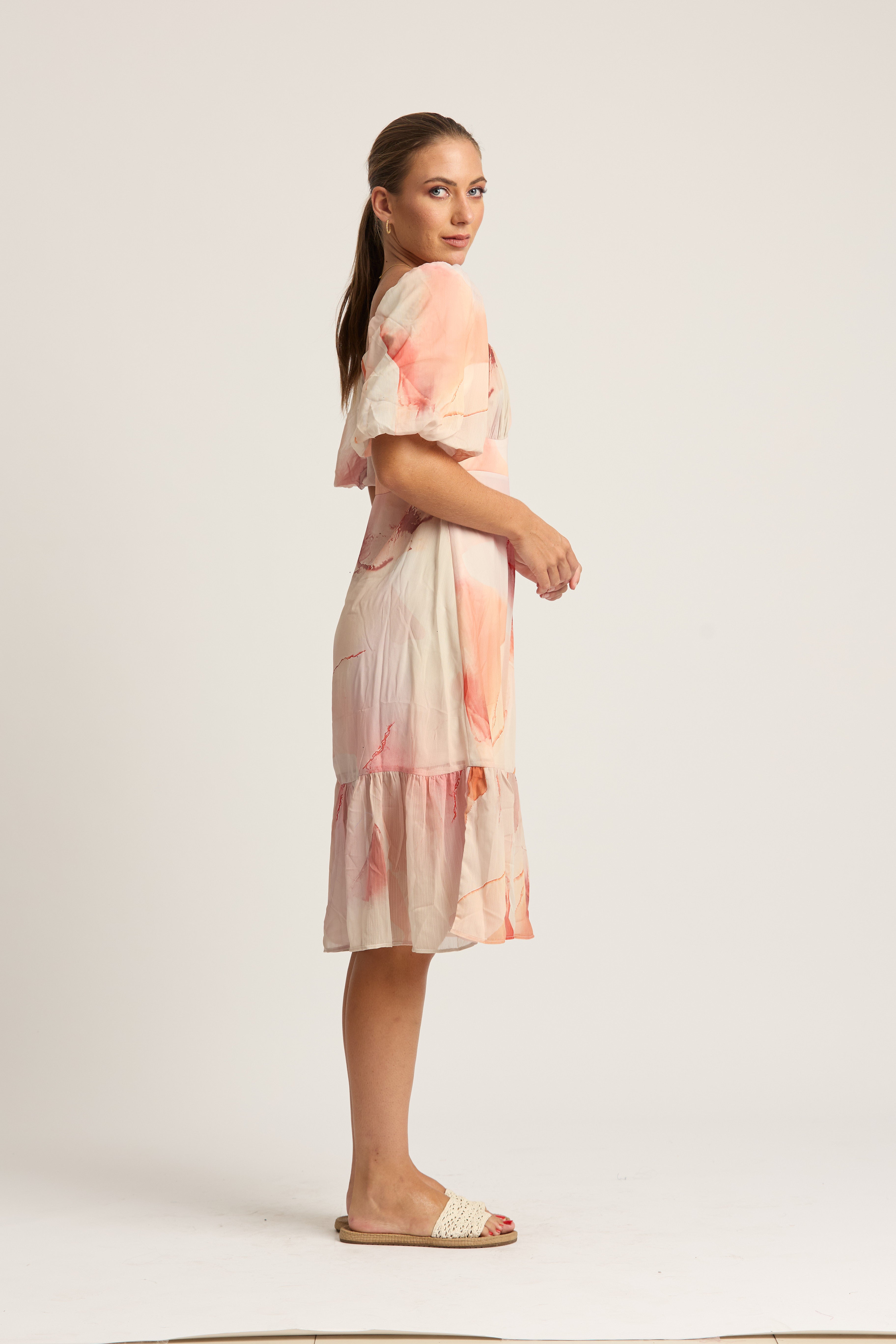 Allison Bustier Midi Dress
