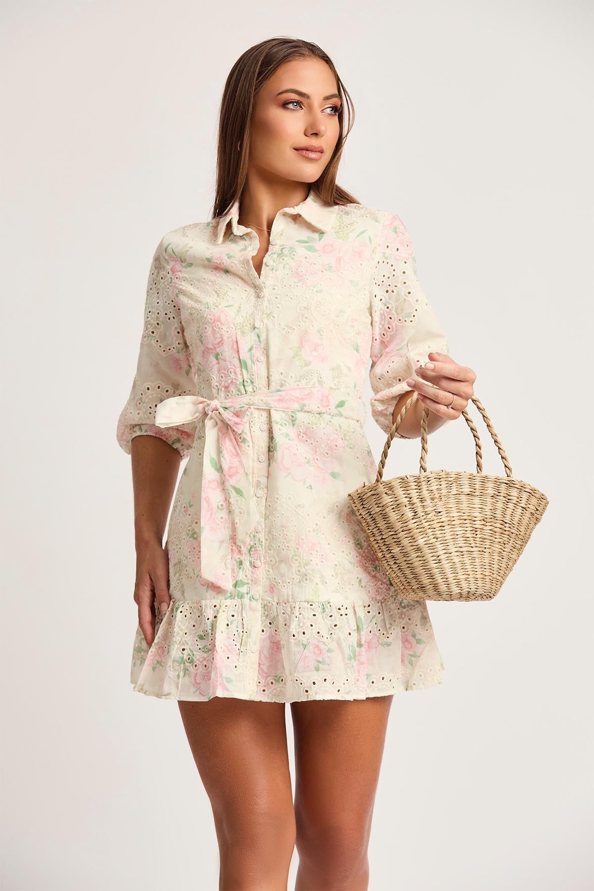 Layla Front Tie Dress