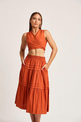 Aurora Tie Back Top