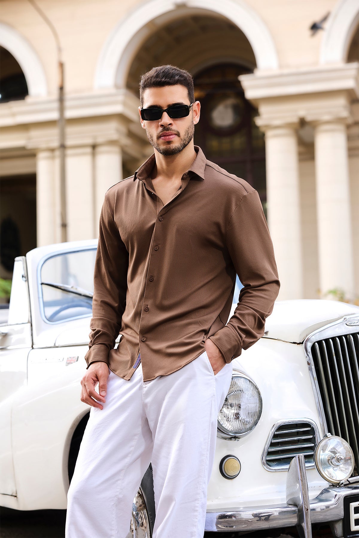Rosewood Textured Shirt