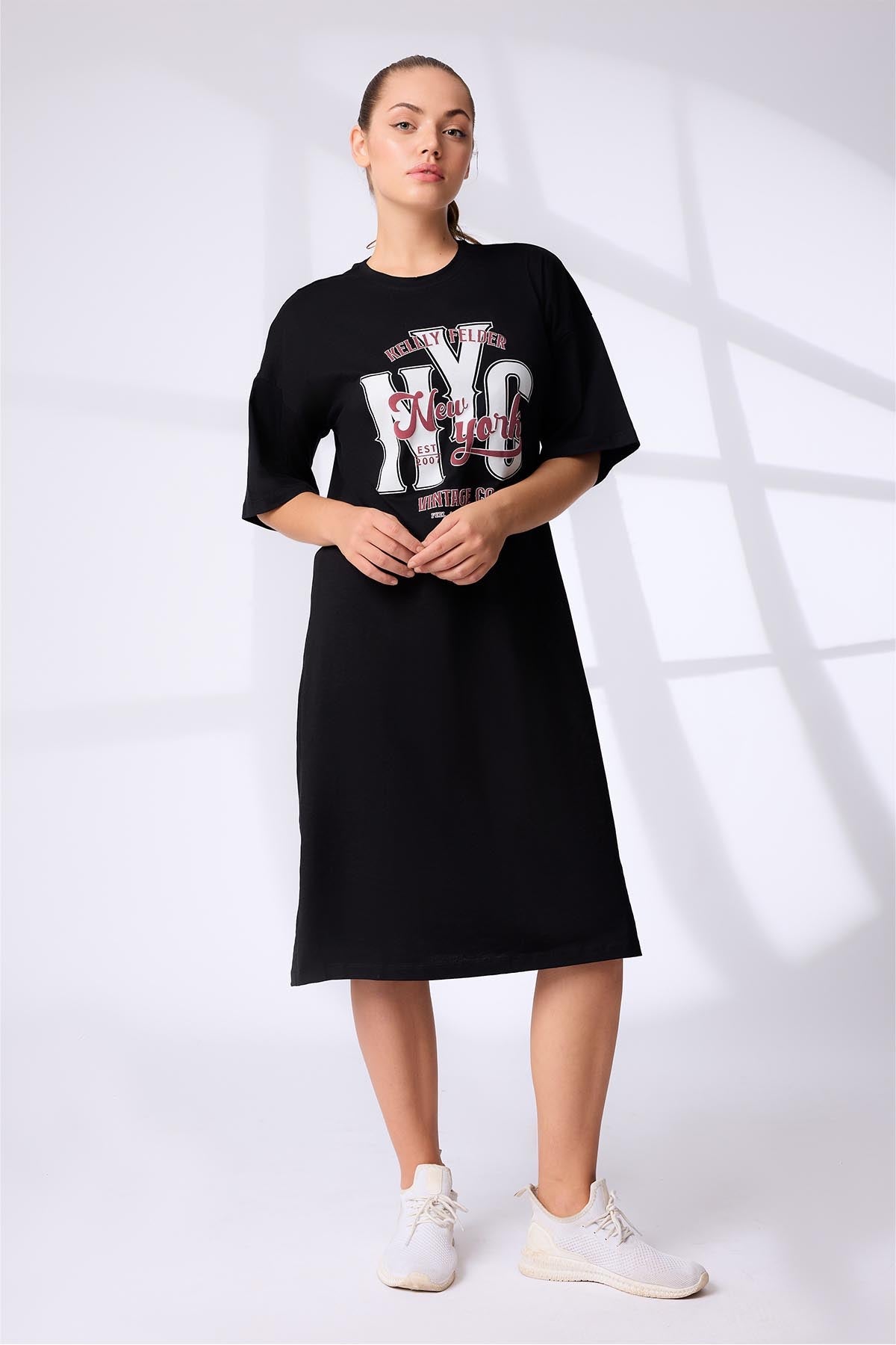 Graphic Edge Dress