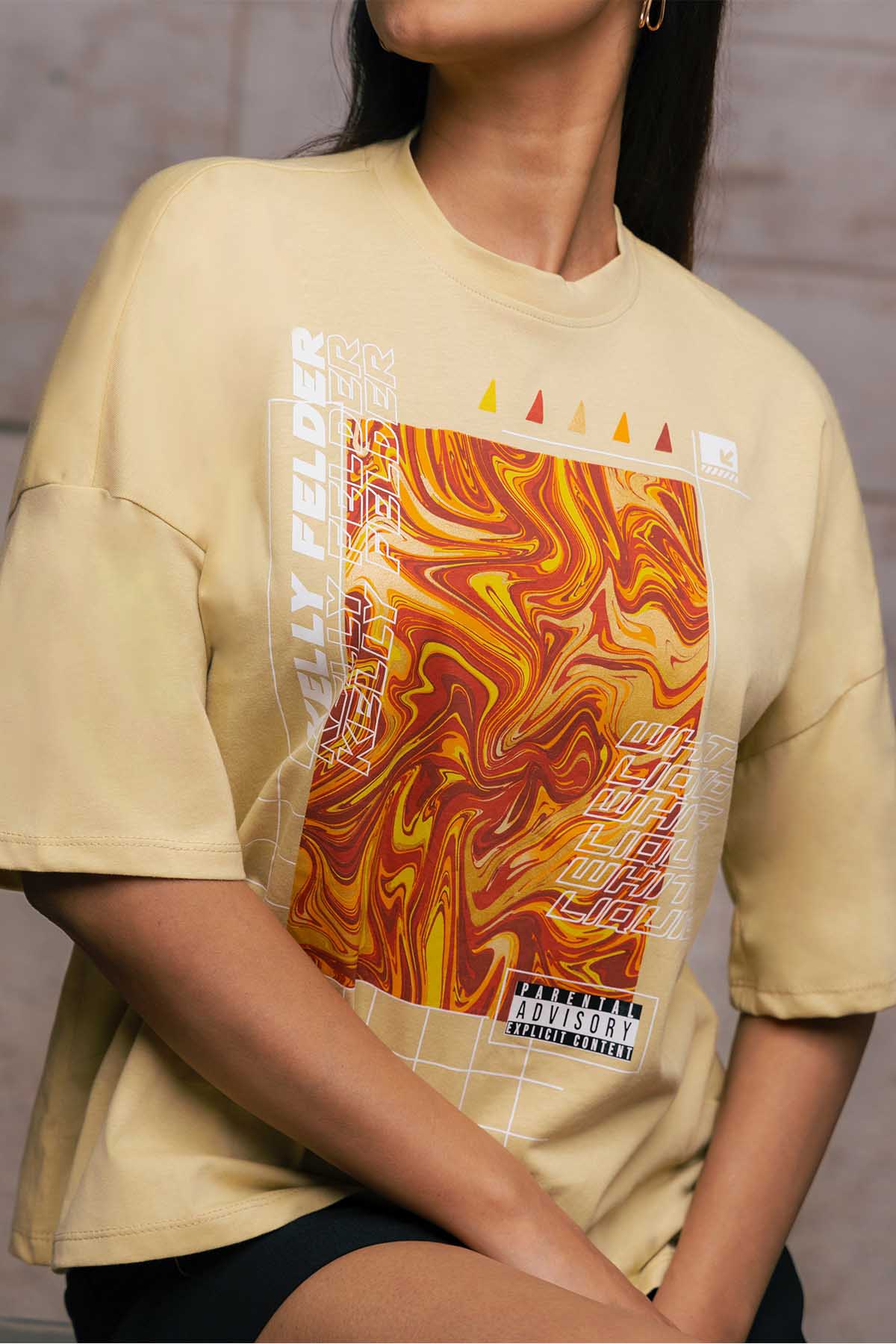 Fluid Fushion Graphic T Shirt